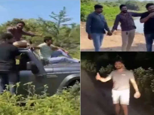 Gujarat News: गिर में शेरों के झुंड का पीछा, कार की बोनट पर बैठकर बनाया वीडियो, गुजरात से तीन अरेस्ट 