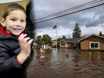 California Strom: मां, चिंता मत करो...कैलिफोर्निया के तूफान में हाथ से छूटकर बह गया 5 साल का बेटा, सैकड़ों लोग भी नहीं खोज सके 