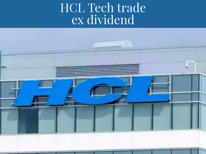 HCL Tech Ex Dividend Today: பங்குதாரர்களுக்கு டிவிடெண்ட் அறிவித்த HCL.. இன்று எக்ஸ்-டிவிட்டெண்ட் வர்த்தகம்!