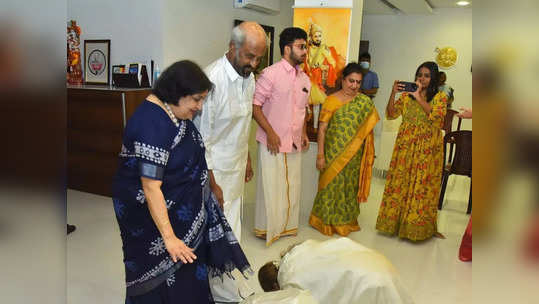 रजनीकांत यांच्या घरात छत्रपती शिवाजी महाराजांचा फोटो, लेकीनं शेअर केलेल्या पोस्टनं लक्ष वेधलं