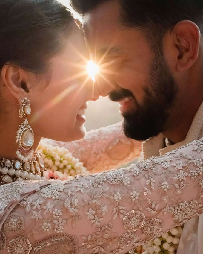 athiya rahul wedding pic