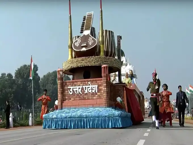 गणतंत्र दिवस 2020 में यूपी की झांकी