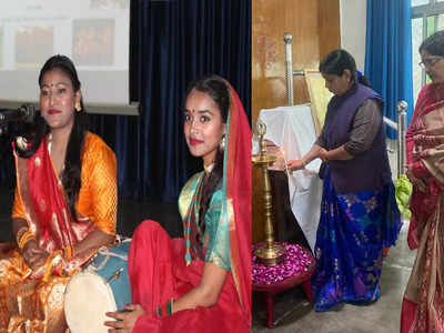 अवध गर्ल्स इंटर कॉलेज में मना यूपी दिवस, छात्राओं द्वारा प्रस्तुत लोकगीतों में दिखी उत्तर प्रदेश की सांस्कृतिक छटा
