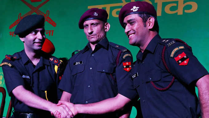 Abhinav Bindra is also a lieutenant colonel
