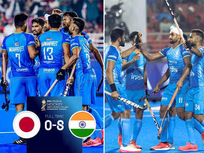 Hockey World Cup: खिताबी सपना चूर होने के बाद फॉर्म में आई टीम इंडिया, जापान को एक-दो नहीं, 8-0 से रौंदा