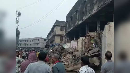 भिवंडीत दोन मजली इमारत कोसळली; एकाचा व्यक्तीला मृत्यू, तर एका जणाला वाचवण्यात यश