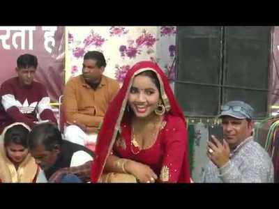 Sunita Baby Dance: लाल सूट में हरियाणवी डांसर ने लगाए गजब के ठुमके, वीडियो वायरल 