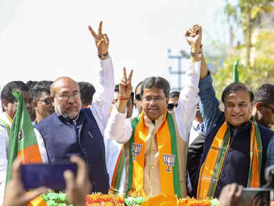CM माणिक साहा ने भरा पर्चा, हिमंत सरमा बोले- त्रिपुरा में अपने दम पर सरकार बनाएगी BJP