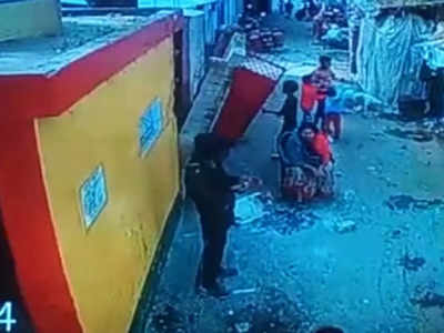 कानपुर में दीवार गिरने से महिला और बच्चे की मौत, हादसे में Dog की चली गई जान, CCTV में कैद हुई दर्दनाक घटना