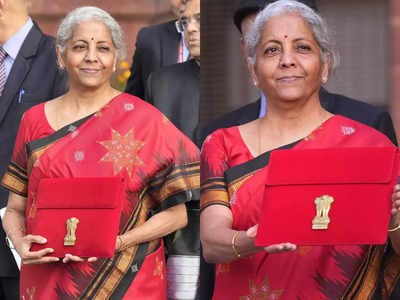 Nirmala Sitharaman Budget 2023: लाल साडी, लाल खातेवही; निर्मला सीतारामन यांच्या ५ बजेटच्या ५ खासियत