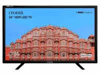 croma crel024hbb024602 24 inch led hd ready 1366 x 768 tv