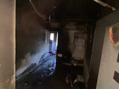 Gandhinagar News: રાયસણમાં Smart TVમાં બ્લાસ્ટ બાદ ઘરમાં આગનો બનાવ,  ઘર વખરી બળીને ખાખ