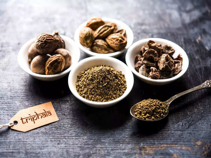 Triphala is an Ayurvedic remedy for constipation