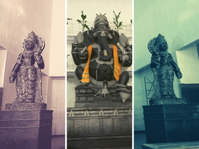 PHOTOS: देशातल्या सगळ्यात उंच बाप्पाच्या मुर्तीची महाराष्ट्रात स्थापना, शेगाव-शिर्डीप्रमाणे होणार भव्य देवस्थान