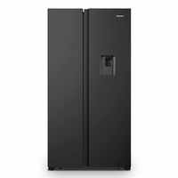 hisense side by side 564 litres 4 star refrigerator rs564n4sbnw