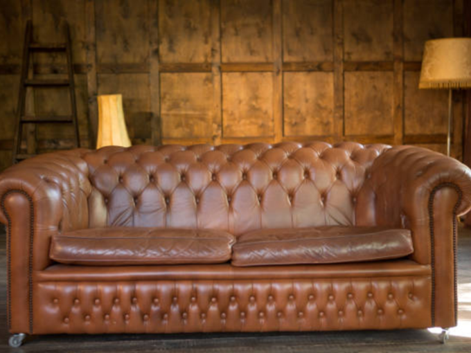 how to clean leather sofa