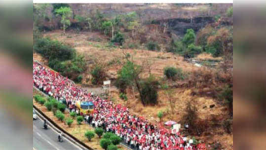 शेतकऱ्यांचा मोर्चा मुंबईत धडकण्याची तयारी, पण त्याआधीच सरकारची सकारात्मक पावले, आज घोषणेची शक्यता