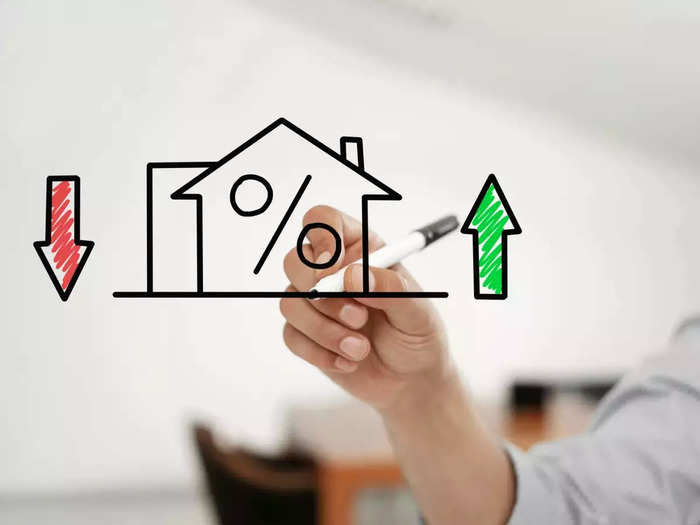 home loan demand down with growing repo rate distribution falls six percent.