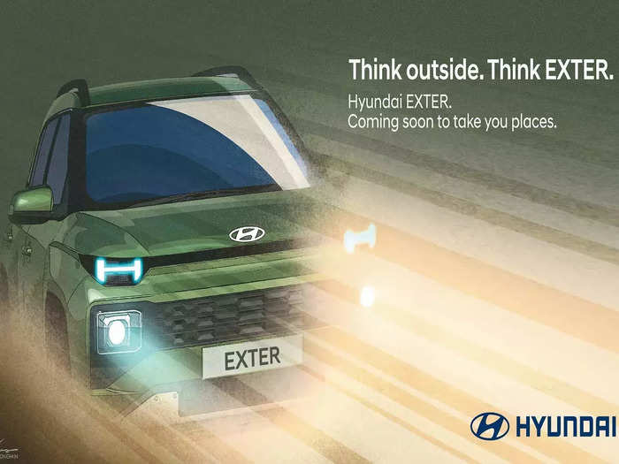 Hyundai Exter का पहला लुक आया सामने; टाटा पंच, Maruti Fronx को मिलेगी कड़ी टक्कर, जानिए लॉन्च की तारीख