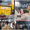 Bus Accident in Vijayawada Today at PNBS 3 killed as RTC Bus Rams into ...