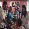 Manchu Manoj Celebrates Mohan Babu Birthday at Renigunta Mentally ...
