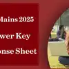 Jee Mains 2025 Answer Key Response Sheet,JEE Mains Response Sheet 2025 ...