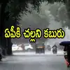 Andhra Pradesh Heavy Rains,ఏపీలోని ఈ జిల్లాల్లో భారీ వర్షాలు ...