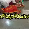 దసరా పండగ రోజు విషాదం.. అమ్మవారి ఆలయంలో పూజ చేస్తూ కుప్పకూలిన పూజారి.. కన్నుమూత