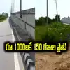 నేషనల్ హైవే పక్కన 150 గజాల ప్లాట్.. రూ.1000 కడితే చాలు.. అసలు ట్విస్ట్ ఇదే..