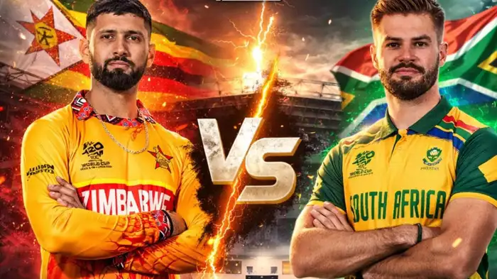 zim vs sa t20 world cup ZIM vs SA: Zimbabwe target 154.. Sikandar Raza's half-century shines!