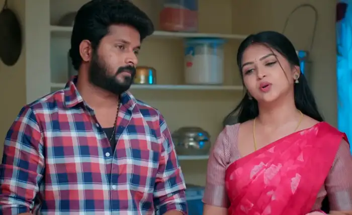 కిచెన్‌లో బాలు, మీనా ముచ్చట్లు..