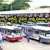 ఆర్టీసీ డ్రైవర్ల ఆత్మహత్యాయత్నాలు.. పెట్రోల్‌ పోసుకుని ఒకరు, డీజిల్ పోసుకుని మరొకరు..