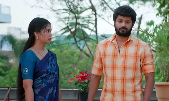 సిగ్గు పడ్డ మీనా..