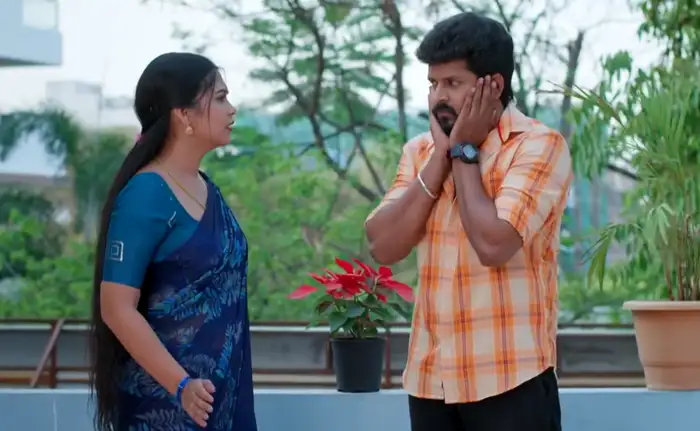 చీవాట్లు పెట్టిన మీనా..