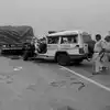 శ్రీకాళహస్తి దగ్గర అంబులెన్స్-లారీ ఢీ.. నలుగురు మృతి, వైద్యం కోసం వెళుతుంటే
