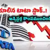 మార్కెట్లు దూసుకెళ్లినా.. కుప్పకూలిన టాటా స్టాక్.. ఆ ఒక్క కారణంతో ఇన్వెస్టర్లకు భారీ నష్టాలు