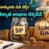 Sip Vs Lumpsum Mutual Fund Calculator,సిప్ వర్సెస్ లంప్‌సమ్.. 15 ఏళ్లలో ...