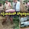 అనకాపల్లి: అమ్మబాబోయ్.. గడ్డివాములో నోట్ల కట్టలు..