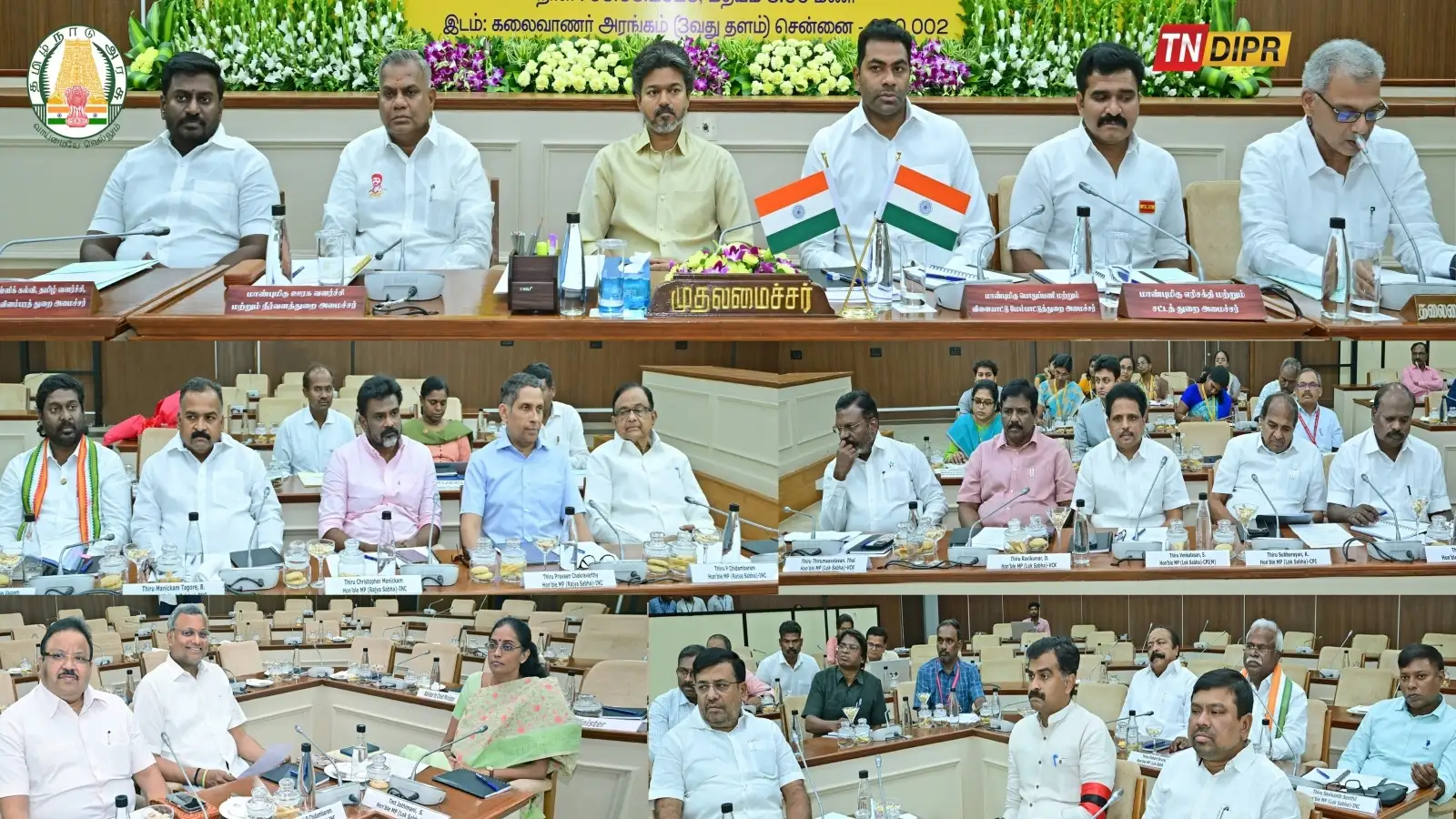 డీలిమిటేషన్ కువ్యతిరేకంగా అసెంబ్లీలో తీర్మానం.. అఖిలపక్షం భేటీలో విజయ్ నిర్ణయం – politics