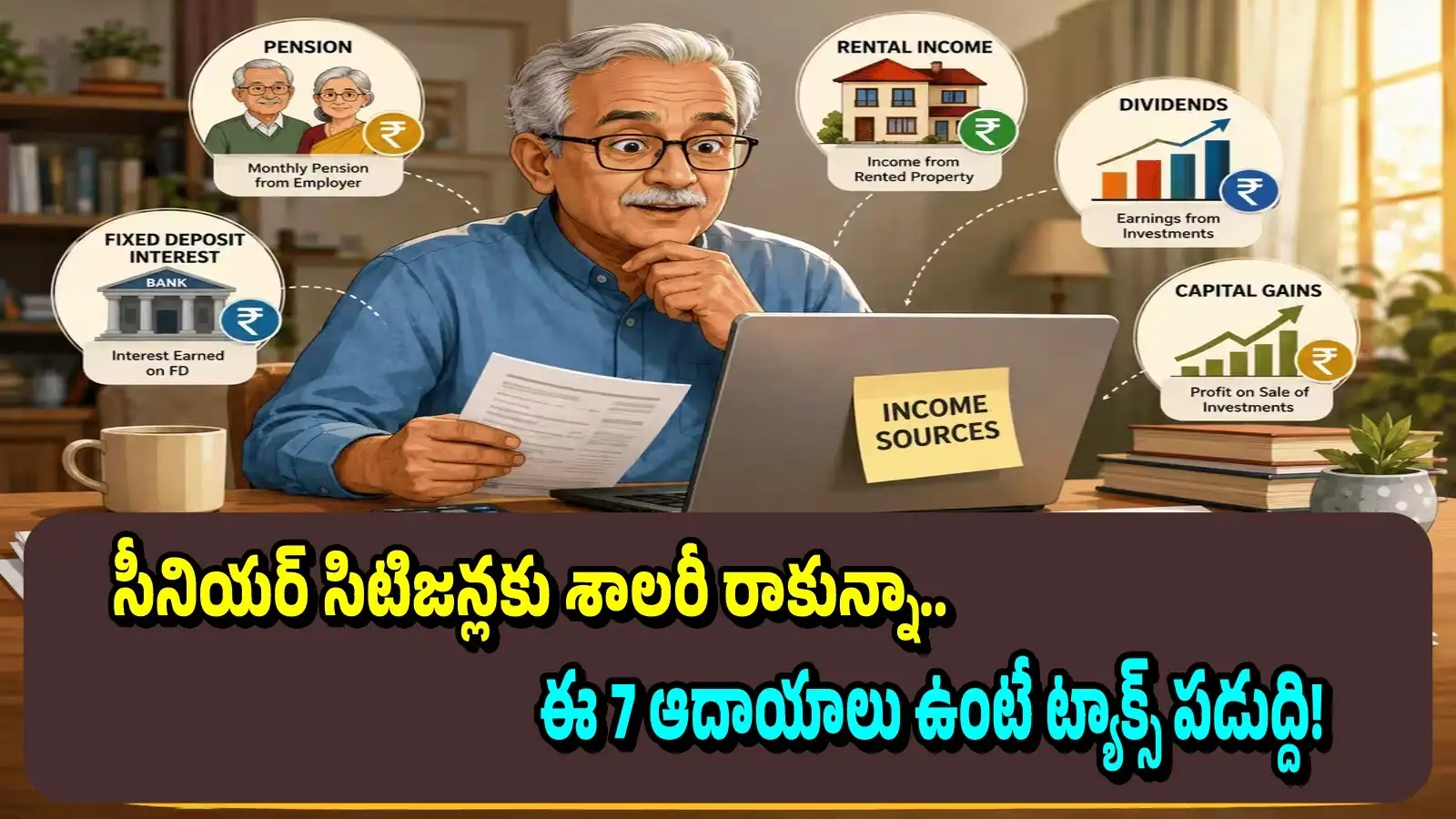 రిటైర్మెంట్ తర్వాత జీతం రాకున్నా.. ఈ 7 ఆదాయాలపైట్యాక్స్ పడొచ్చు.. ఓసారి చూసుకోండి – politics