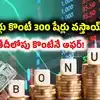 ఇన్వెస్టర్లకు అలర్ట్.. 100 షేర్లు కొంటే మరో 200 షేర్లు బోనస్.. 2 రోజులే ఛాన్స్