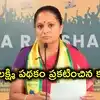 భూమి లేని నిరుపేదలకు ఎకరం భూమి ఇస్తాం.. 'భూ లక్ష్మి పథకం' ప్రకటించిన కల్వకుంట్ల కవిత