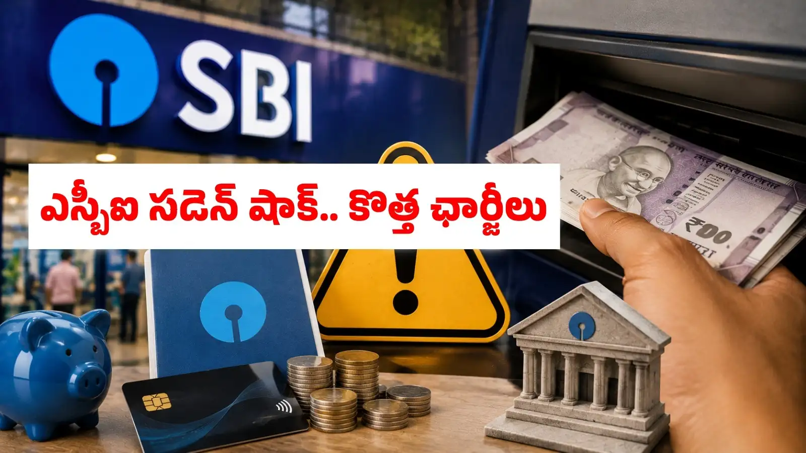 ఎస్బీఐ కస్టమర్లకు షాక్.. అక్టోబర్ 1 నుంచి కొత్త ఛార్జీలు.. ఈ లిమిట్ దాటితే మోతే – politics