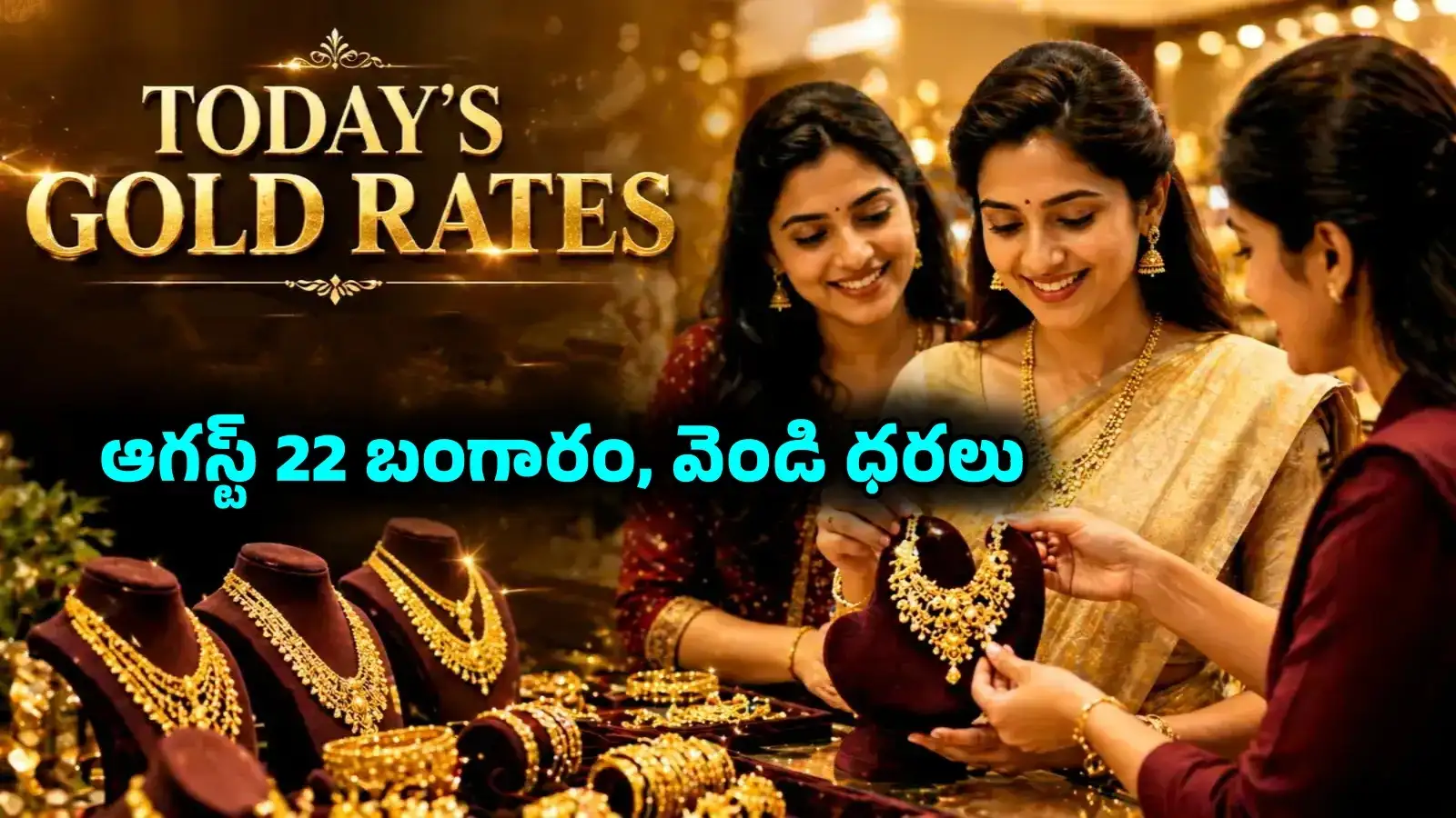 మళ్లీ భారీగా పెరిగిన బంగారం ధర.. 2 రోజుల్లో వెండి రూ. 15 వేలు జంప్.. ఆగస్ట్ 22 – business