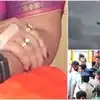 డ్రోన్ ప్రమాదం.. హోం మంత్రి అనిత చేతికి గాయం..