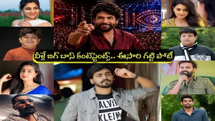 Bigg Boss Telugu Season 10 Contestants Bigg Boss Telugu Season 10 Contestants