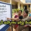 రాష్ట్రంలో 15,982 అంగన్‌వాడీ ఉద్యోగాల భర్తీ.. సెప్టెంబరులోగా పూర్తి చేయాలని ఆదేశాలు