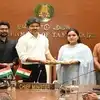 తమిళనాడు సీఎం విజయ్‌ను కలిసిన వైసీపీ ఎంపీ.. చెన్నైలోని సచివాలయంలో భర్తతో కలిసి భేటీ!