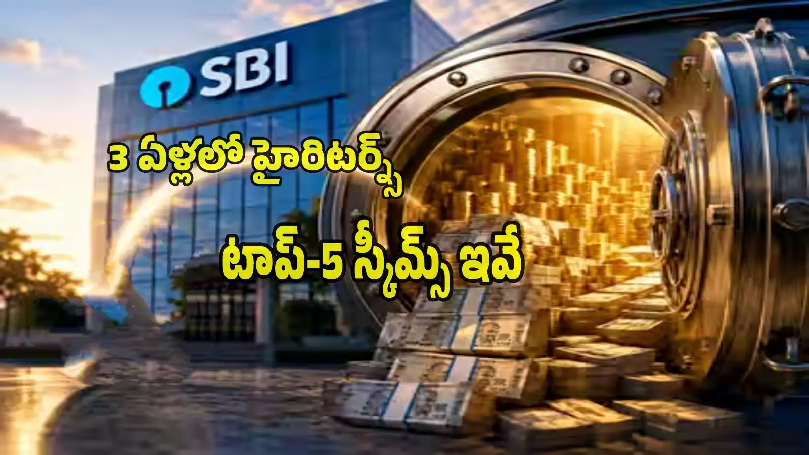 లక్ష పెడితే 3 ఏళ్లలోనే రూ.2.50 లక్షలు.. గోల్డ్ సహా టాప్-5 స్కీమ్స్ ఇవే – business