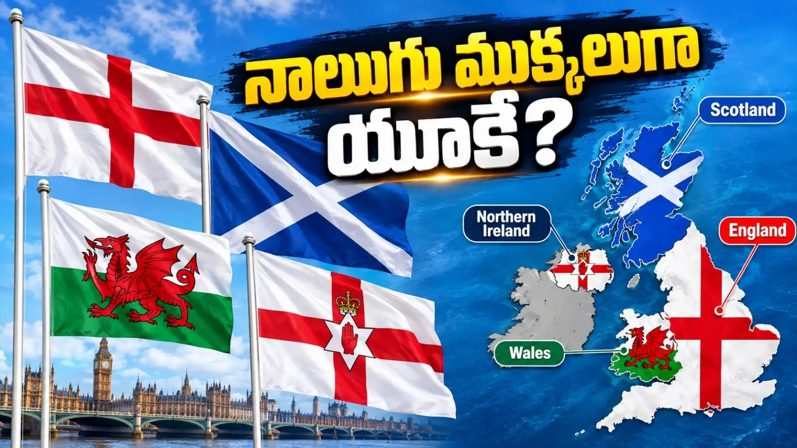 నాలుగు దేశాలుగా విడిపోనున్న UK..? రవి అస్తమించిన సామ్రాజ్యంలో ఆఖరి ఘట్టం..! – general